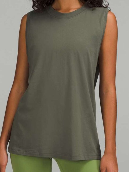 lululemon athletica Tops - Lululemon All Yours Tank Top Carob Brown size 8 NWOT